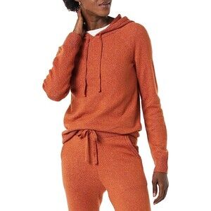 Caramel Soft Touch Hooded Pullover Sweater Sz M